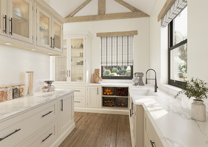 Abilene Stripe, Dustbowl - Twist&Fit Roman Blind - Image 6